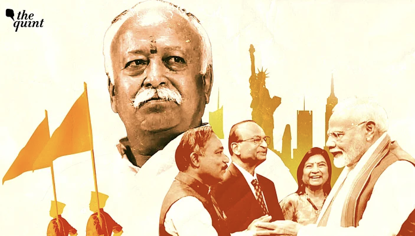 Mysterious New Outfit Hosting Mohan Bhagwat in New York Has Old RSS Links (The Quint)
