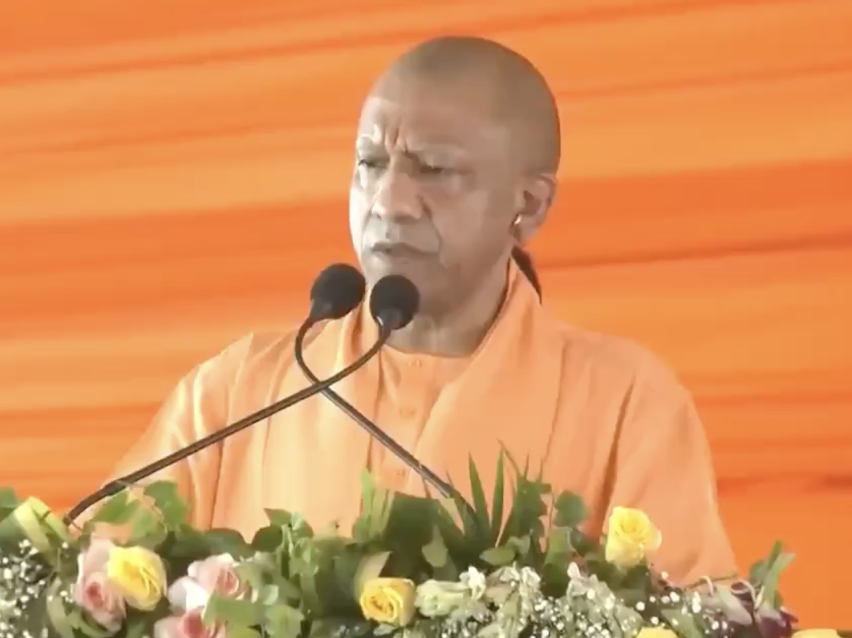 In Pilibhit, Yogi Adityanath Accuses Opposition of Giving Muslims “First Right” Over Resources