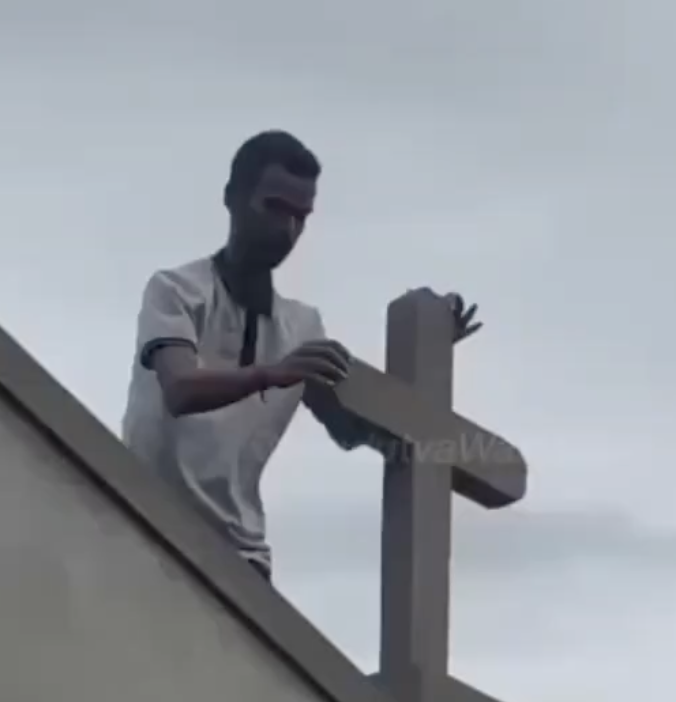In South 24 Parganas, Hindu Nationalist Supporters Attack Church and Destroy Crosses