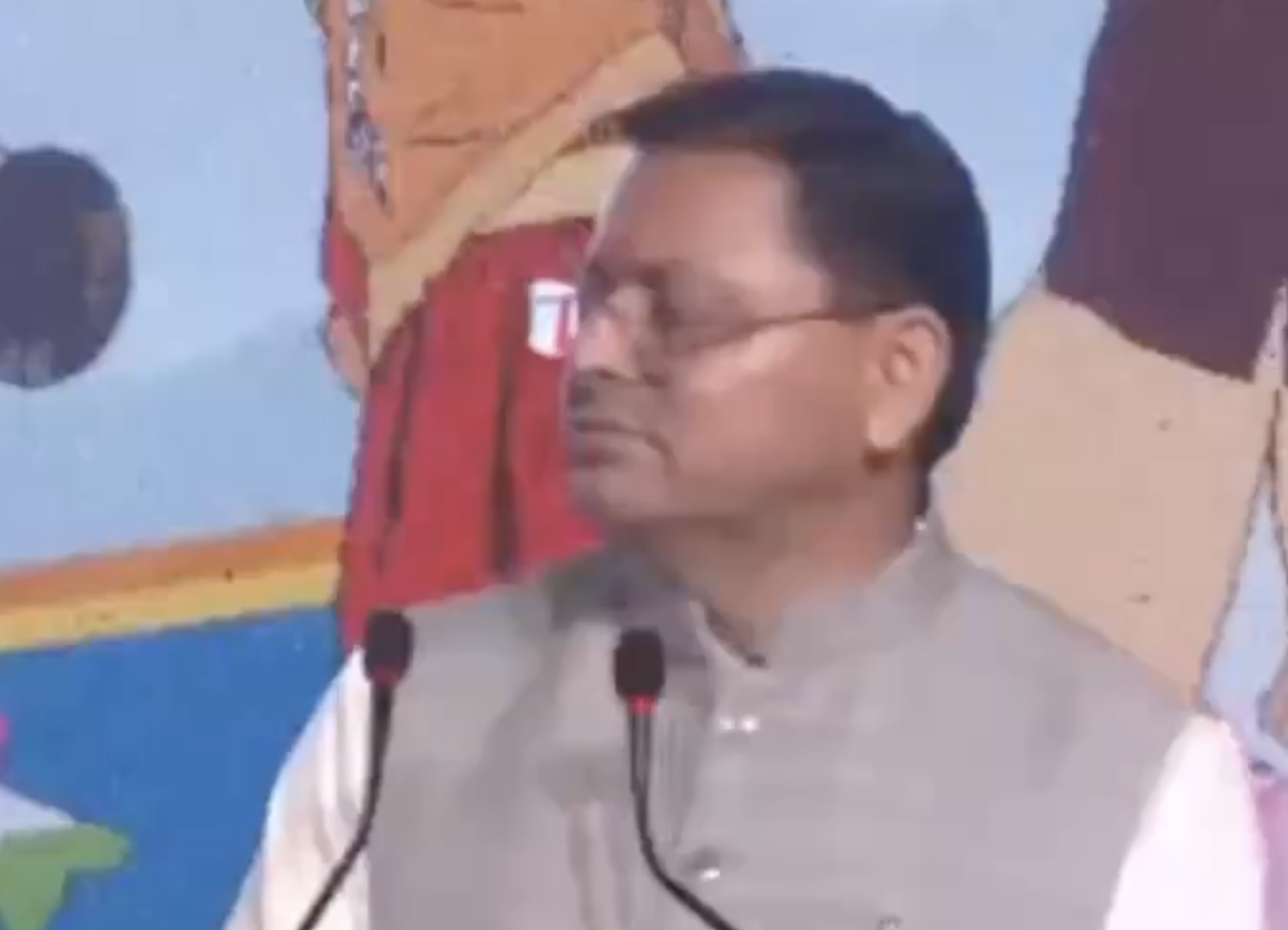 In Navi Mumbai, CM Dhami Promotes “Love Jihad,” “Mazar Jihad” and “Thook Jihad” Conspiracies