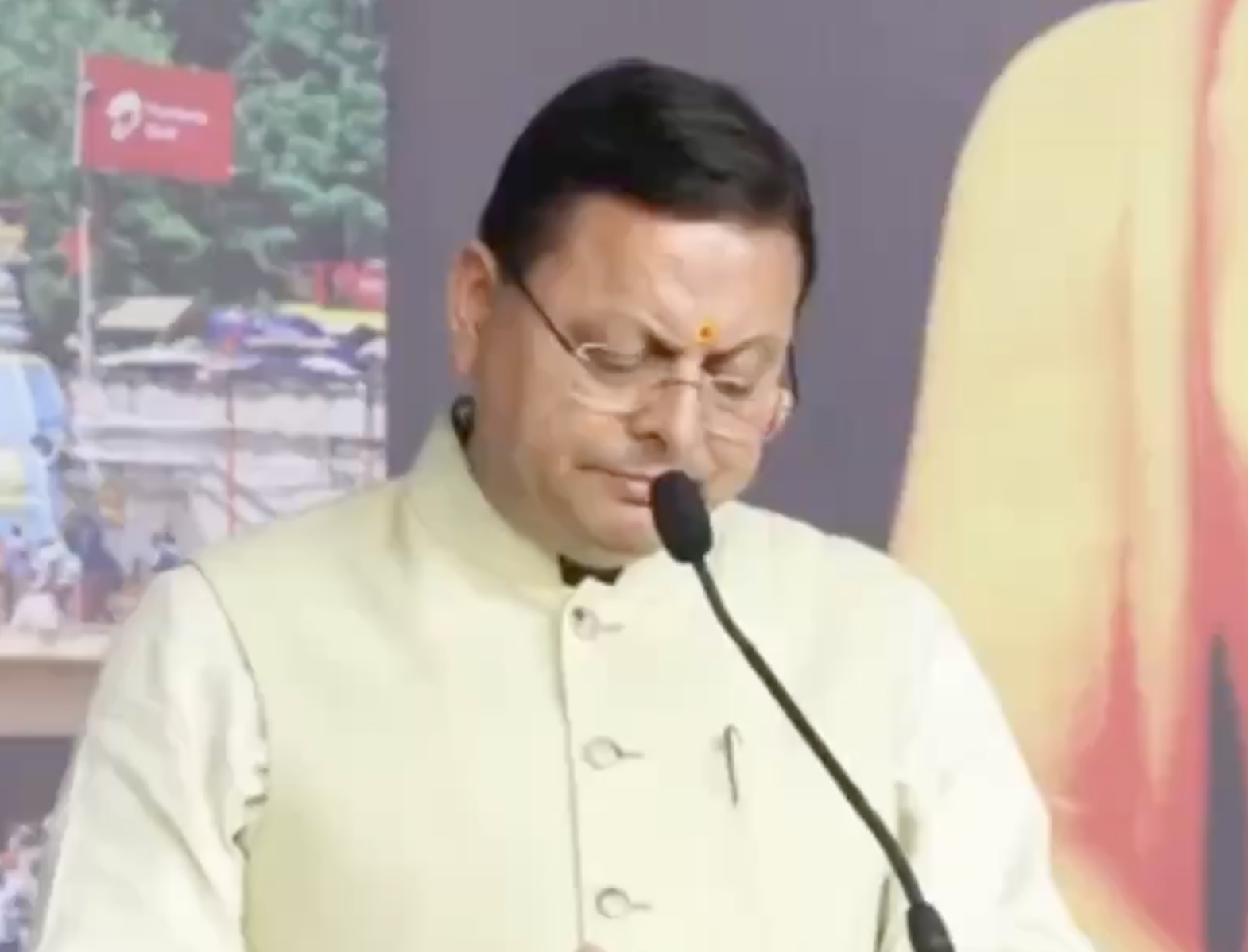 In Haridwar, CM Dhami Promotes “Love Jihad,” “Land Jihad” and “Thook Jihad” Conspiracies