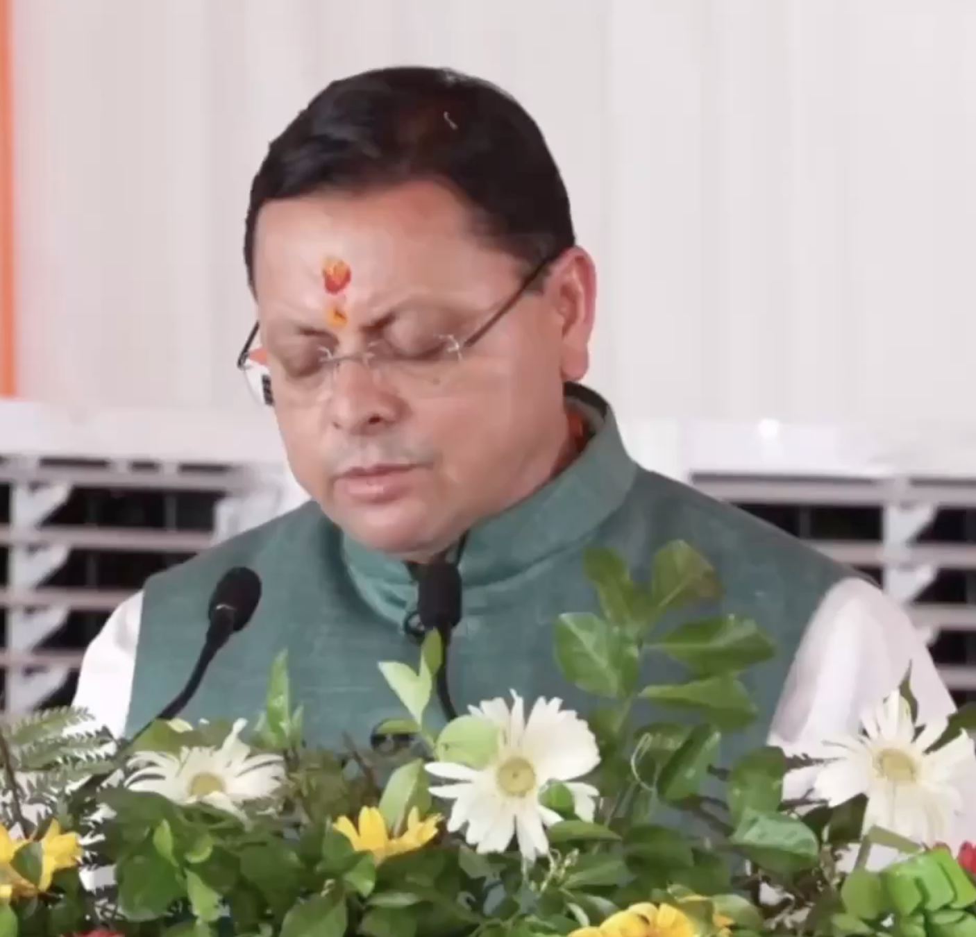 In Chamoli, CM Dhami Promotes “Land Jihad,” “Love Jihad,” “Thook Jihad” and “Mazar Jihad”