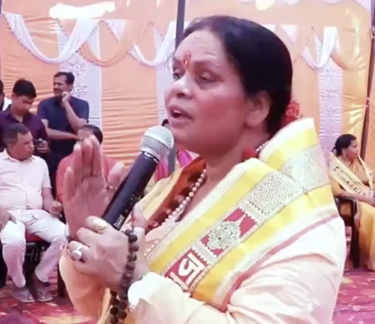 In Shamli, Sadhvi Prachi Promotes “Love Jihad” Conspiracy