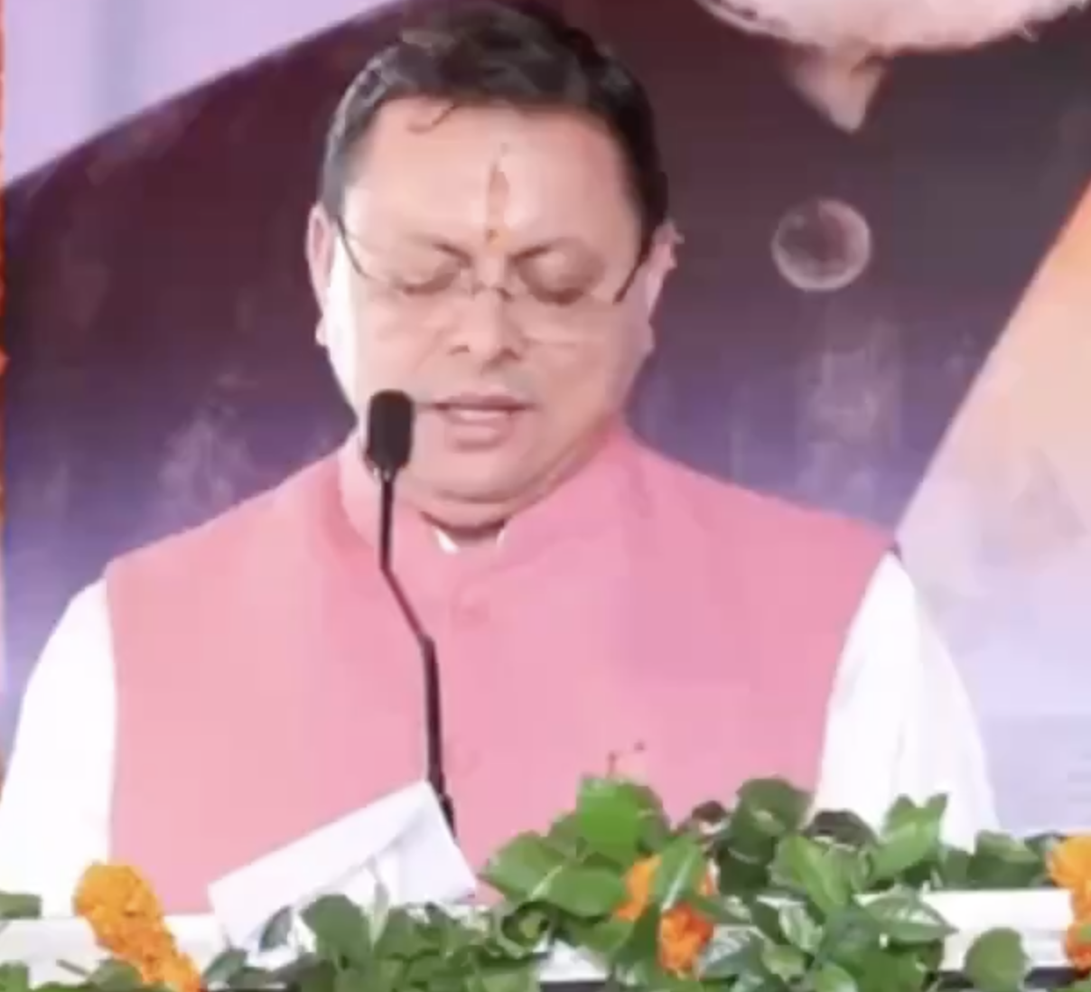 In Uttarakhand, CM Dhami Promotes “Land Jihad” and Targets “Infiltrators”