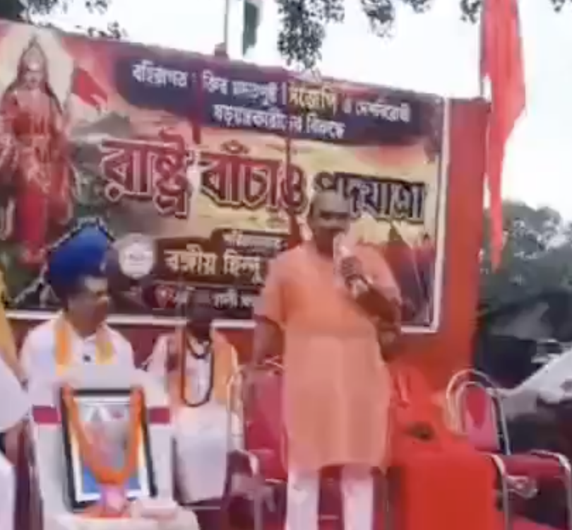 In Hooghly, Hindu Nationalist Leader Labels Student Protesters “Jihadis”