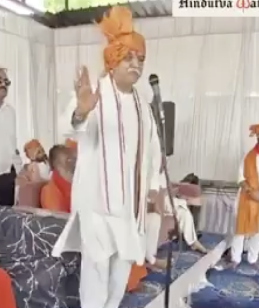 In Adipur, Pravin Togadia Urges Hindus to Keep Weapons and Eliminate Enemies