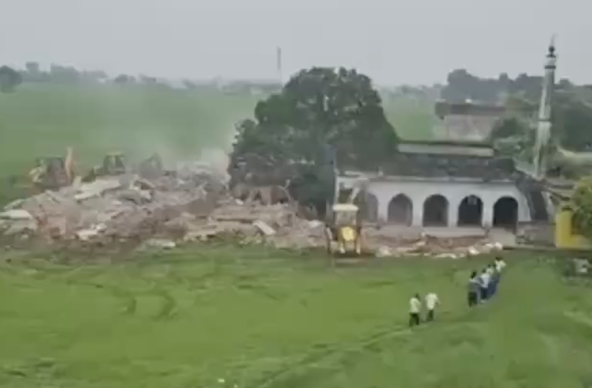 In Siddharthnagar, Authorities Partially Demolish 59-Year-Old Madrasa