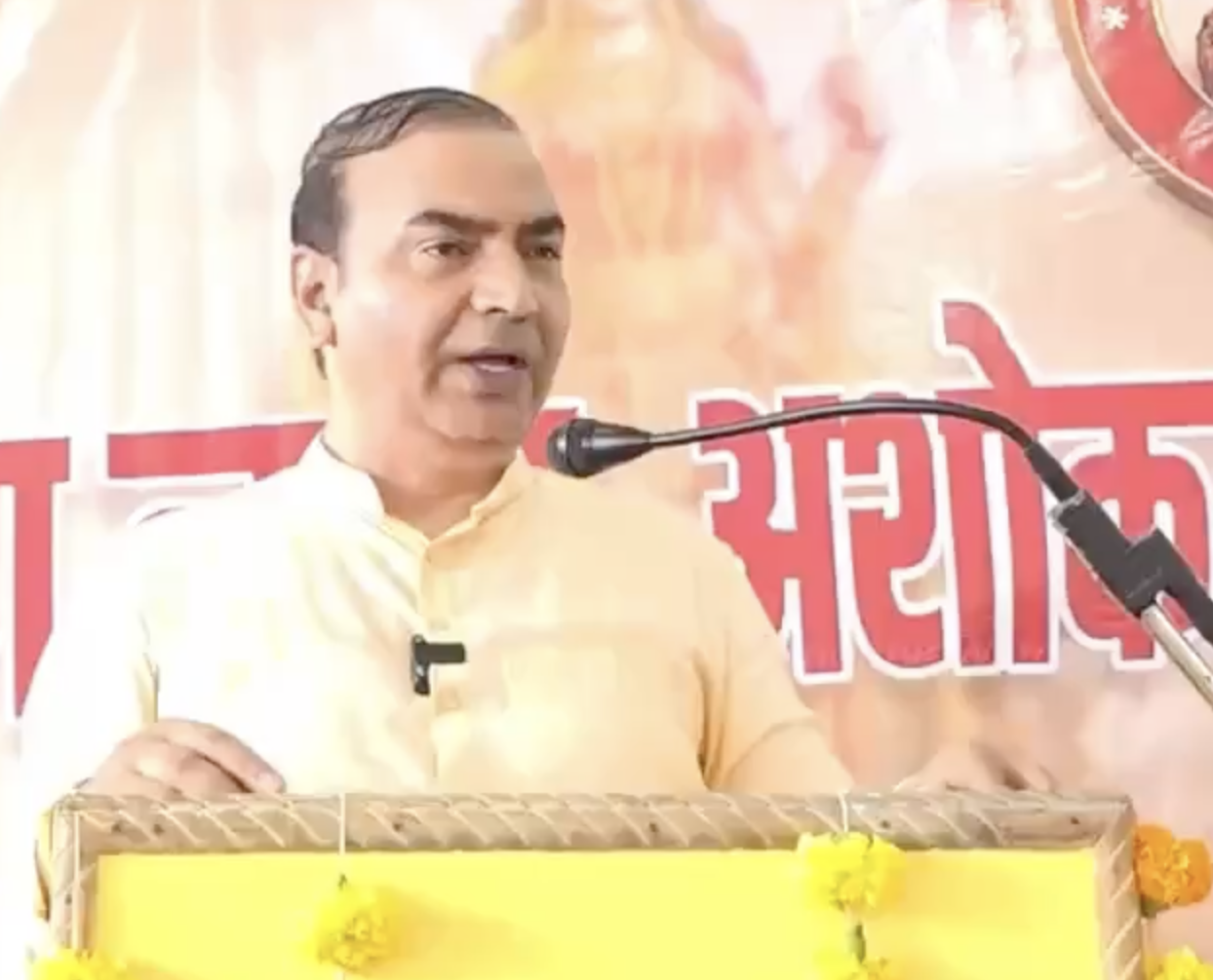 In Chanderi, Ashwini Upadhyay Fearmongers About Muslim Population Growth