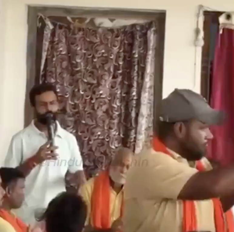 In Siddharthnagar, BJP Leader Promotes Hindu Nationalist Politics